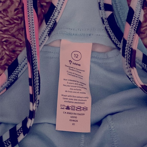 girls Ivivva by lululemon workout tank top - Picture 2 of 3